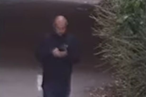 CCTV footage released as police hunt man over suspected arson attack