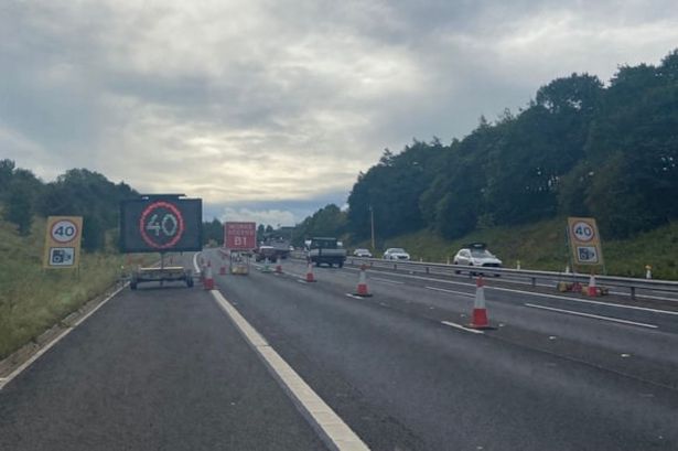 M6 warning issued after 10,000 drivers caught speeding through roadworks