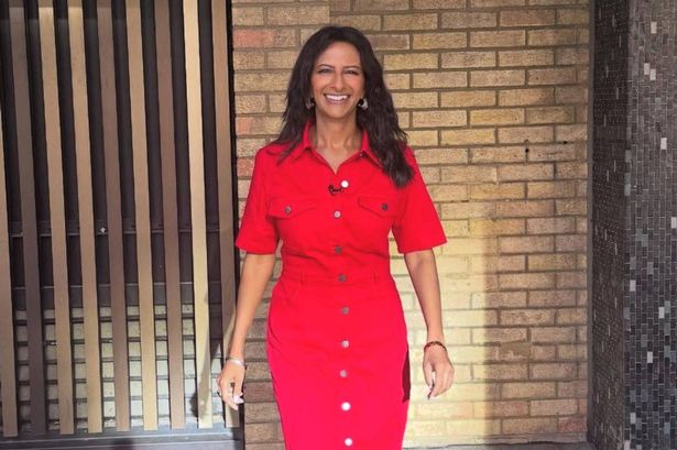 Ranvir Singh ‘shows her state of mind’ in stunning high street midi that’s now on sale