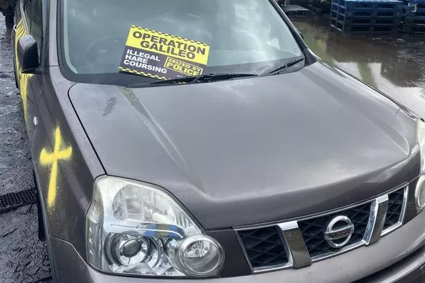 Vehicle used for hare coursing in West Lancs seized and crushed