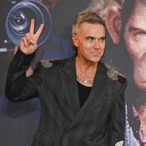 Robbie Williams hoping to deliver hit song to The Lottery Winners