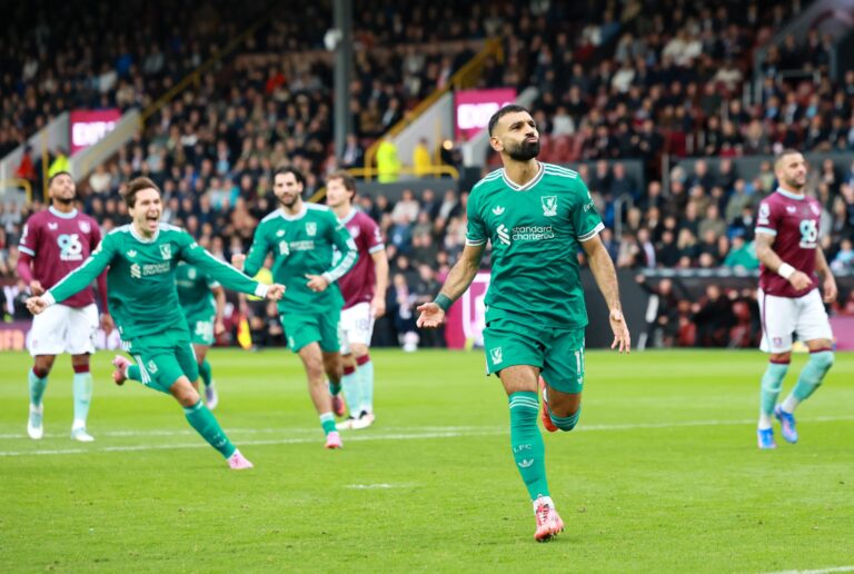 Heartbreak as 10-man Clarets suffer late loss against Liverpool