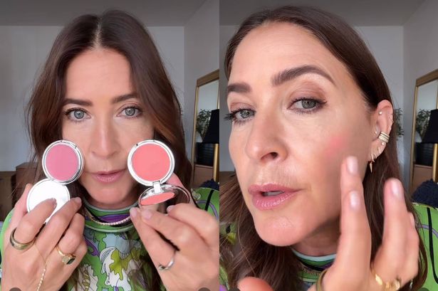 Lisa Snowdon shares her must-have cream blush you can apply with just fingertips