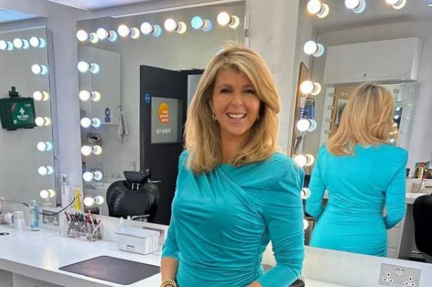 Kate Garraway’s ‘fabulous’ and slimming GMB midi dress is now £30 down from £100 in major sale