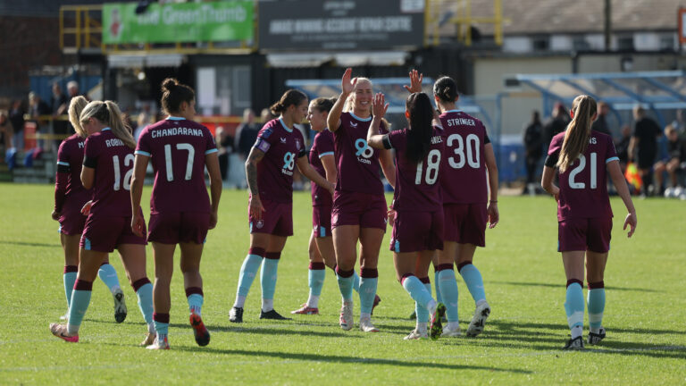 Clarets crush rivals Rovers in Women’s National League Cup