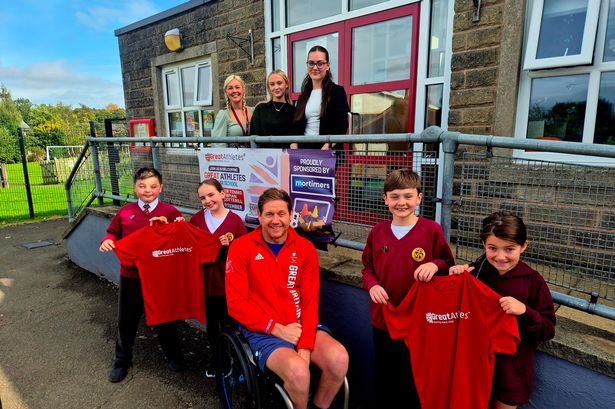 School visit by wheelchair tennis champion puts ‘big smiles on faces’