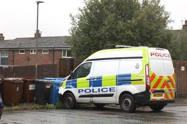 Armed police descend on residential street after shots fired