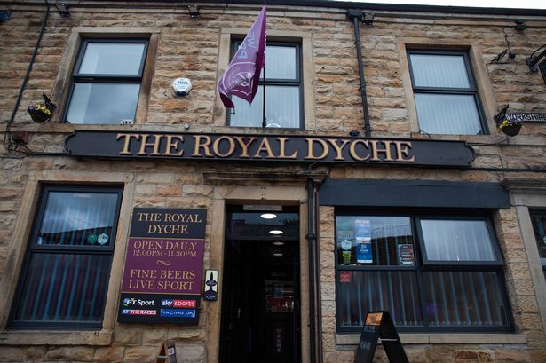 Burnley pub transforms beer garden into its very own Turf Moor