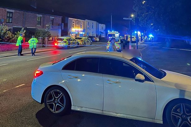 Two pedestrians seriously injured after collision with police vehicle