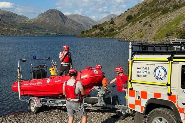 Emergency services respond to paddleboarding incident in the Lake District