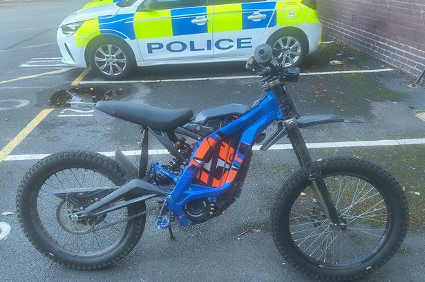 ‘Evel Knievel’ stunt show in McDonald’s car park ends in illegal bike seizure