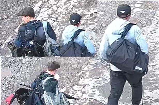 ‘Multiple items’ stolen in campervan burglary as police hunt men on CCTV