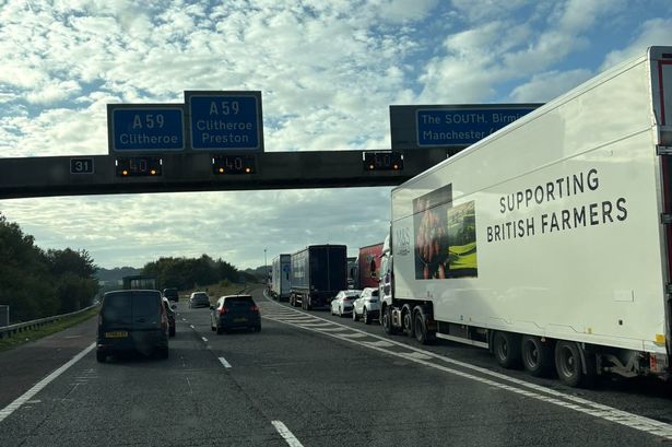 LIVE M61 traffic updates as crash closes motorway near M6 causing long delays