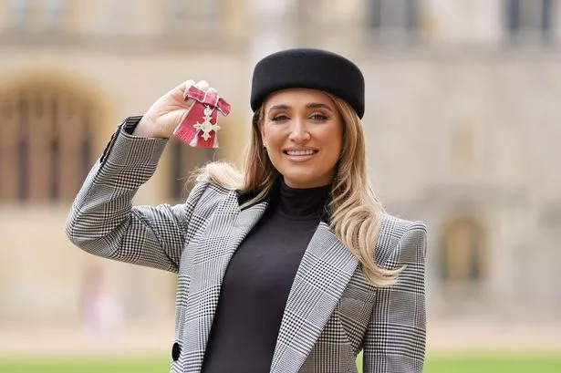 Georgia Harrison makes history as first Love Island star to be awarded an MBE
