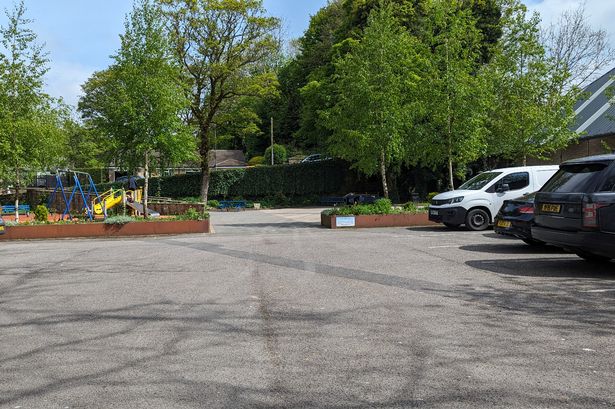 Car park and play area closed as work on new town square with huge events space begins