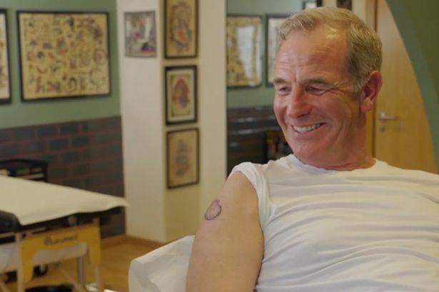 Grantchester star Robson Green reveals first tattoo at the age of 60 – and the special meaning behind it