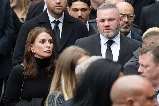 Wayne and Coleen Rooney and Claire Sweeney among stars paying tribute to Ricky Hatton at memorial service