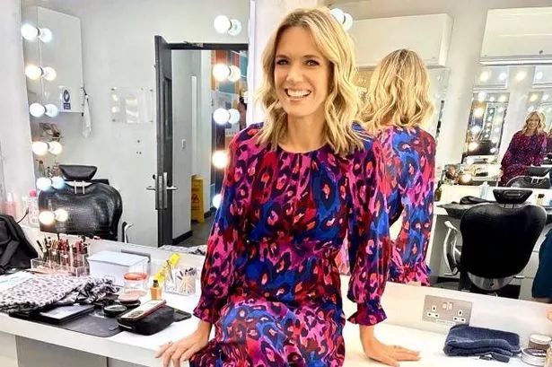 Charlotte Hawkins’ ‘stunning’ GMB midi dress is perfect for autumn and under £60