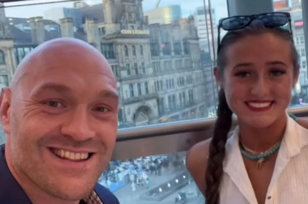Tyson Fury responds to critics after daughter Venezuela gets engaged at her 16th birthday party