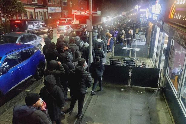 Business switch for unauthorised Blackburn takeaway