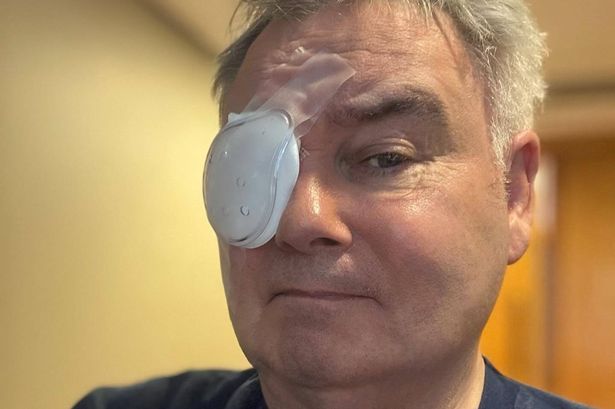 Eamonn Holmes reveals bandaged eye after hospital procedure in latest health battle