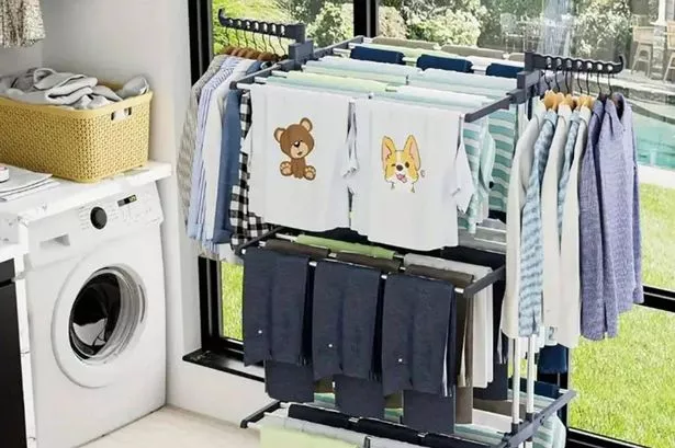 Clothes airer worth £65 that ‘dries clothes quicker’ is slashed to £5 with money-saving deal