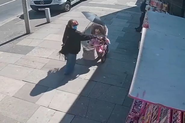 Horror moment kidnapper snatches baby in pram while mum was in Blackpool ice cream shop