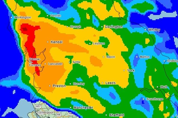 Storm Amy: Lancashire’s hour-by-hour forecast as gale force winds and torrential rain to batter region