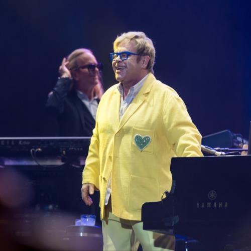 Elton John plays to biggest audience since he quit touring at Singapore Grand Prix