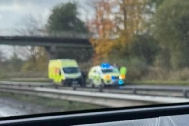 Live A56 traffic updates as two-vehicle crash causes lane closures and miles of delays