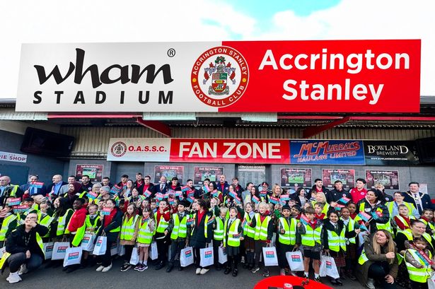 Accrington Stanley FC’s special gesture to local school children