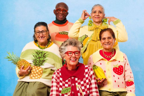 GBBO’s Prue Leith fronts new fashion campaign and you can win one of her fun fruity knitwear