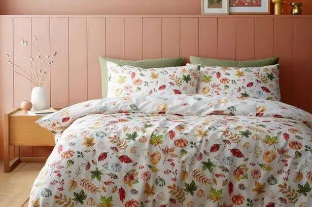 Dunelm bedding set is perfect for autumn with ‘cosy’ feel and ‘great autumnal colours’