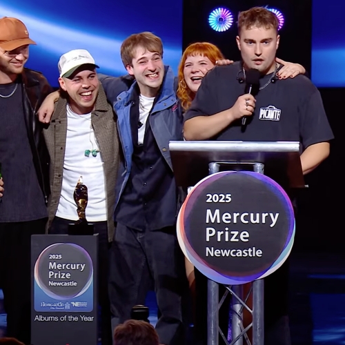 Local hero Sam Fender wins 2025 Mercury Prize for People Watching