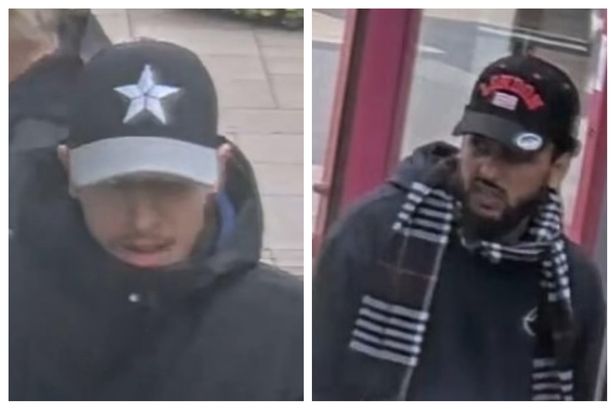 Police want to speak to these two men as CCTV images issued in appeal
