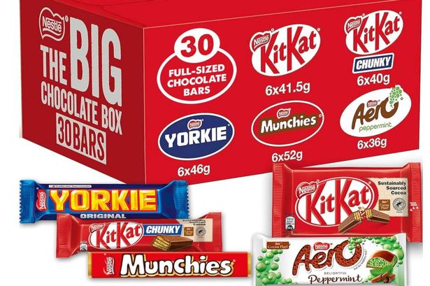 Shoppers are snapping up 1.3kg boxes of Nestle chocolate for just £17.50 in early Black Friday sale