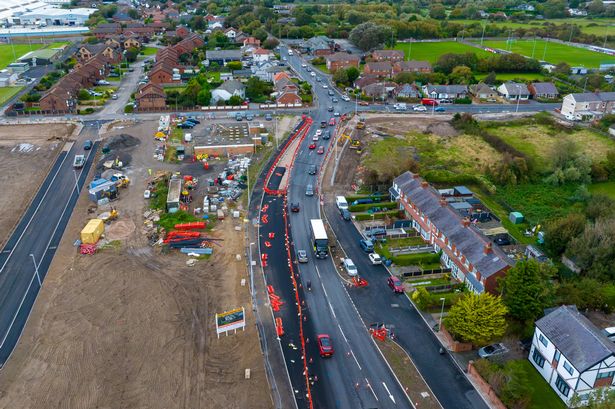 Road closures planned as work continues on new route to reduce congestion in Blackpool