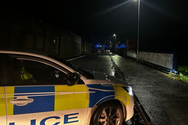 Darwen road closed after ‘lorry drags down two telegraph poles’