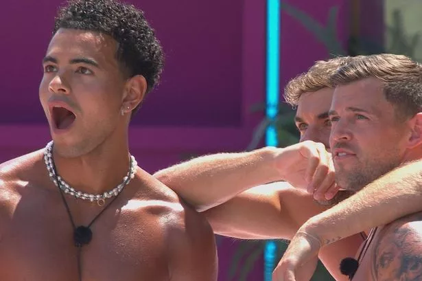 Love island star all smiles just hours after breakup announcement