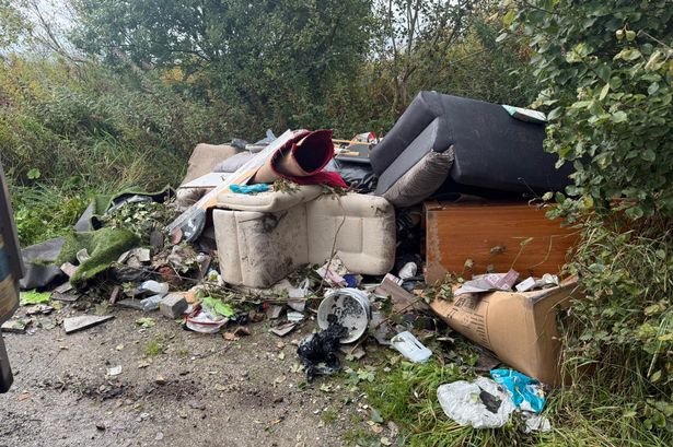 Fly-tipper caught red-handed on camera repeatedly dumping waste at beauty spot
