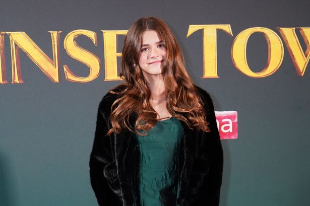 Robbie Williams and wife Ayda support daughter Teddy, 13, for red carpet debut for first film