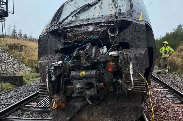 ‘It could have been much, much worse’: Passengers escape unharmed after 80mph train crash