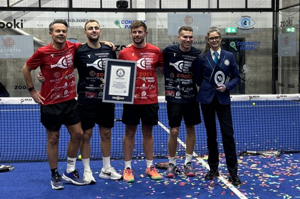 ‘We smashed a world record with a 40-hour padel challenge for a great cause’