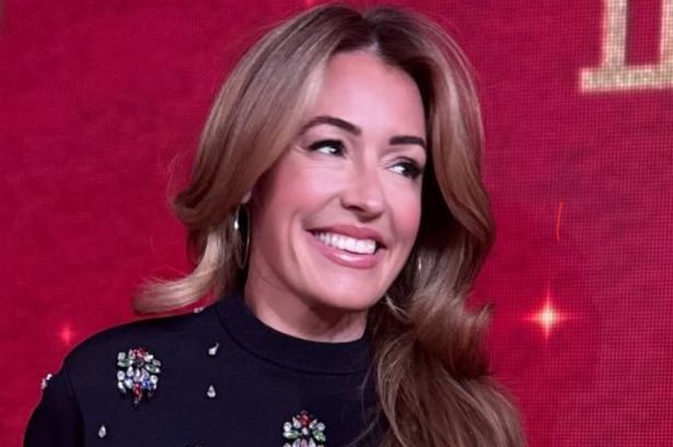 Cat Deeley’s embellished high street jumper is perfect for the cold weather