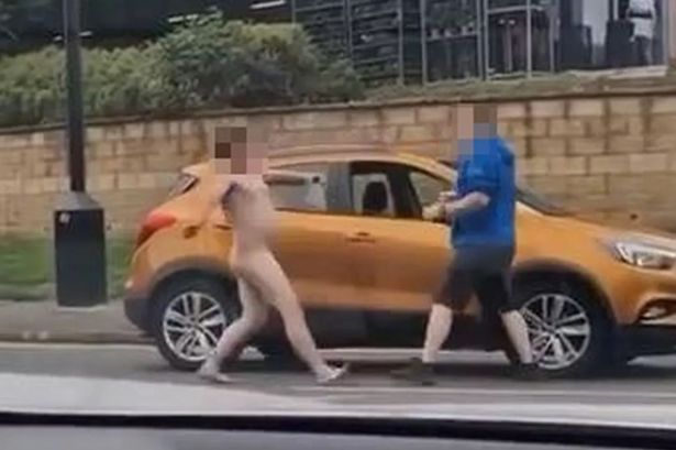 Naked thug on ‘two day bender’ causes chaos in terrifying rampage