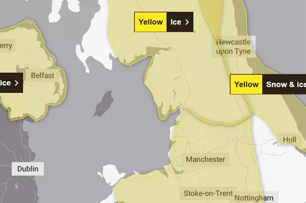Met Office issues ice weather warning for Lancashire with snow forecast