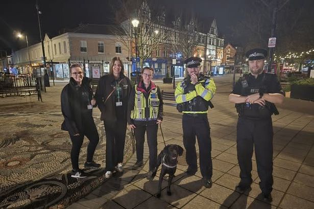 Police take to Lytham bars with drug dog Rufus to sniff out bad behaviour