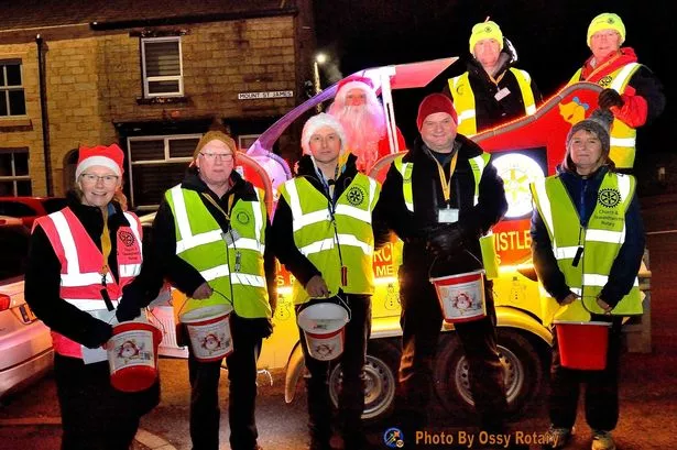 Christmas cheer spread all over Oswaldtwistle thanks to one special visitor