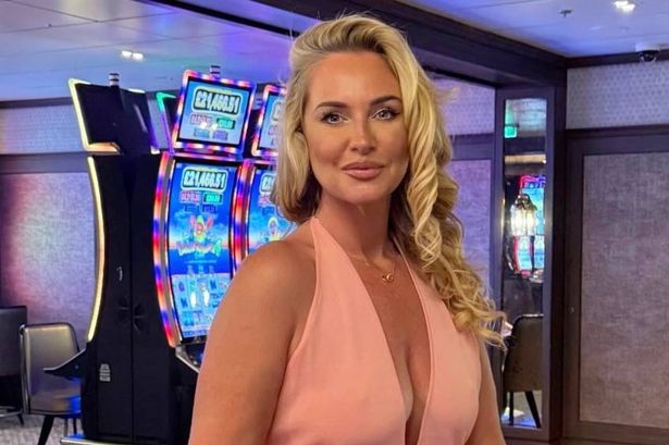 Josie Gibson stuns as she shows off 5st weight loss in daring dress on cruise