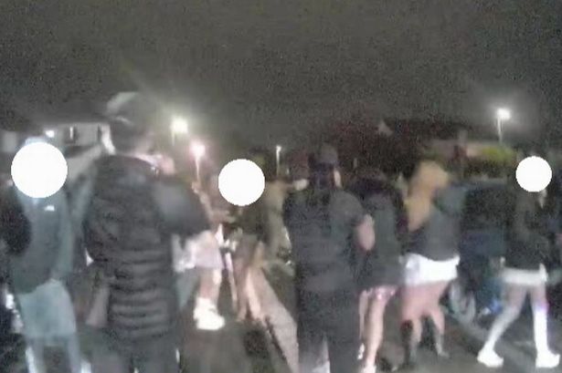 Chaotic scenes as Blackpool house party with 300 drunk teenagers ‘spirals out of control’
